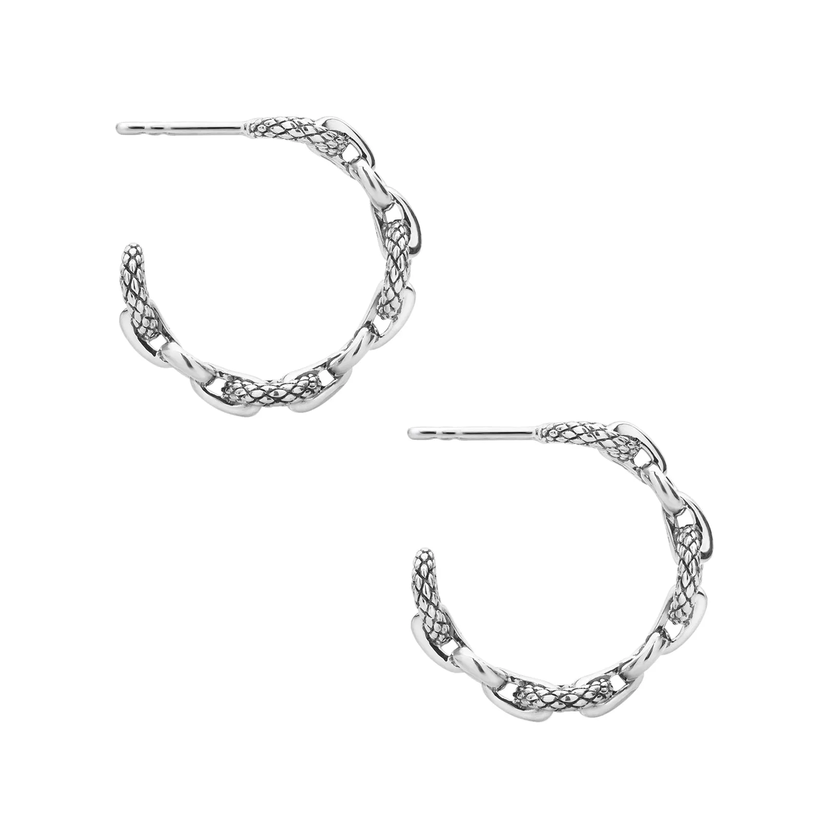 Tuileries Hoop Earring Small - Sterling Silver