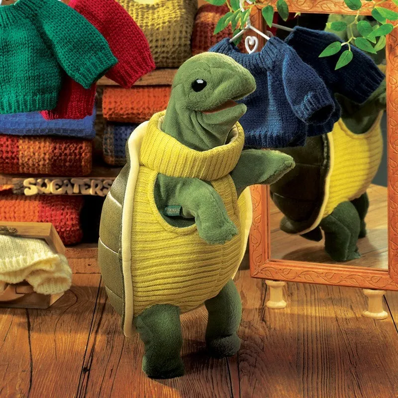 Turtleneck Turtle Puppet