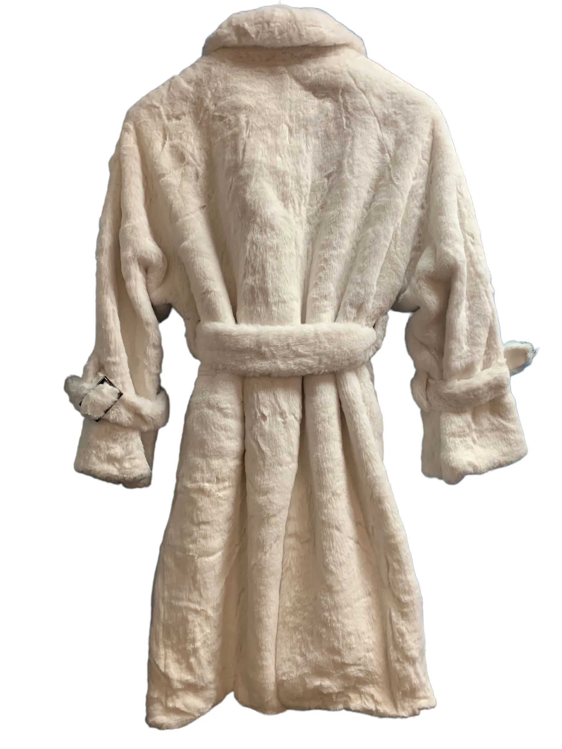 Ultra Fest Faux fur trench coat