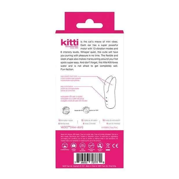 VeDO - Kitti Rechargeable Dual Clit Massager