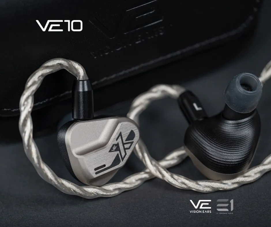 Vision Ears VE10 Hybrid Universal-Fit In-ear Monitors