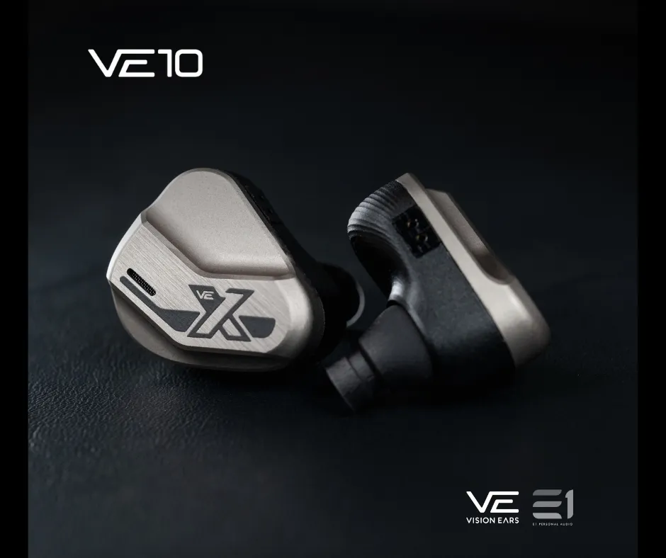 Vision Ears VE10 Hybrid Universal-Fit In-ear Monitors