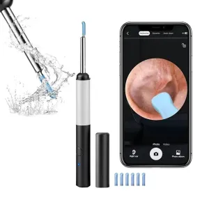 Wireless Otoscope 3.5mm Ultra-Thin WiFi Ear Scope Camera with Earwax