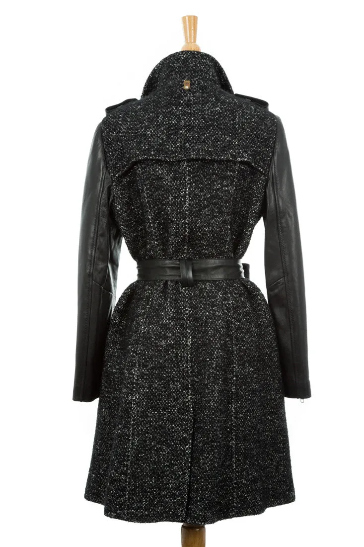 Xia Belted Wool Trench Coat